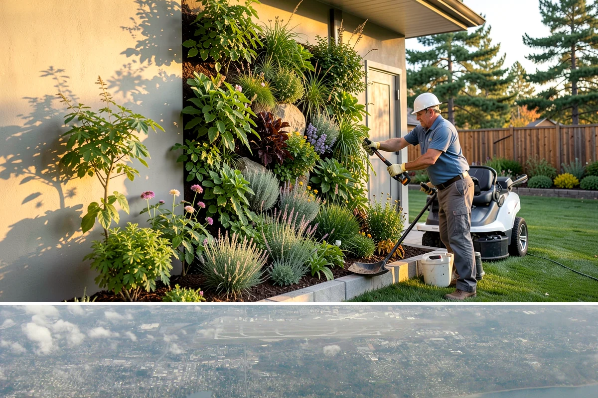 Spring Cleanup in Burien, King County, WA - Done in early spring as growth begins.