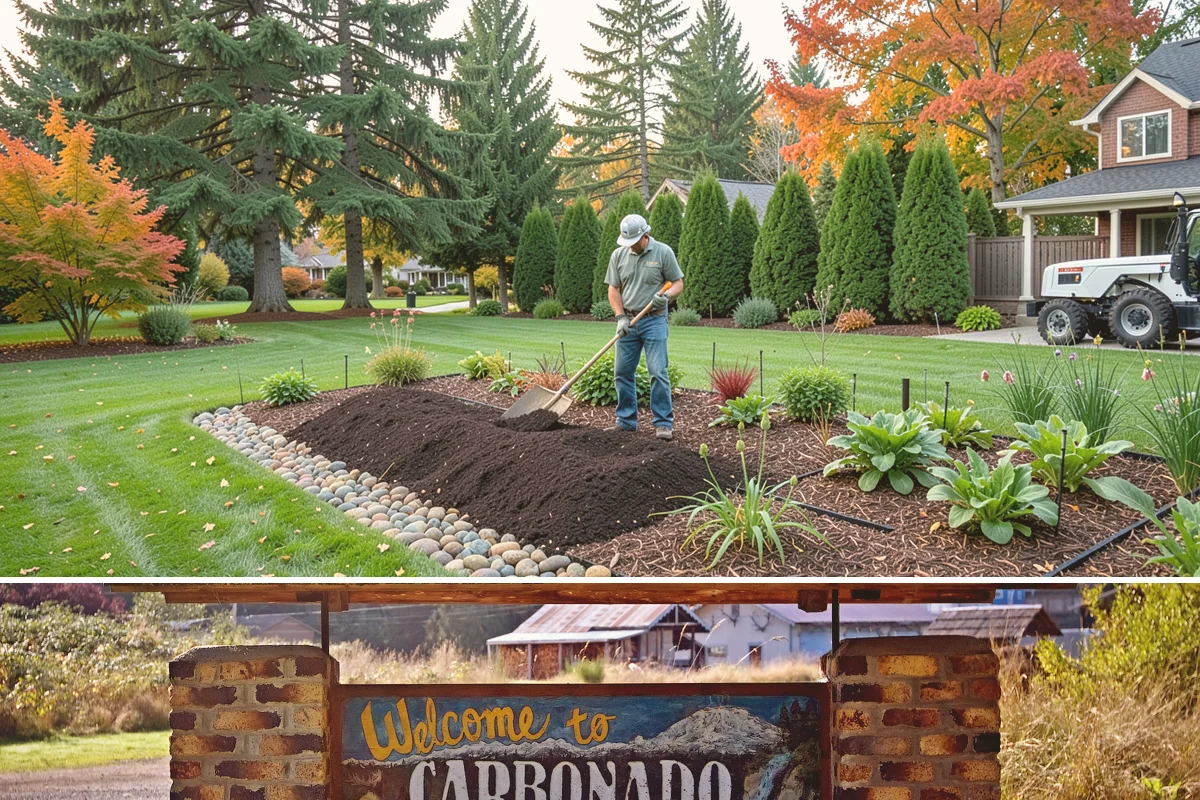 Spring Cleanup in Carbonado, Pierce County, WA - Done in early spring as growth begins.