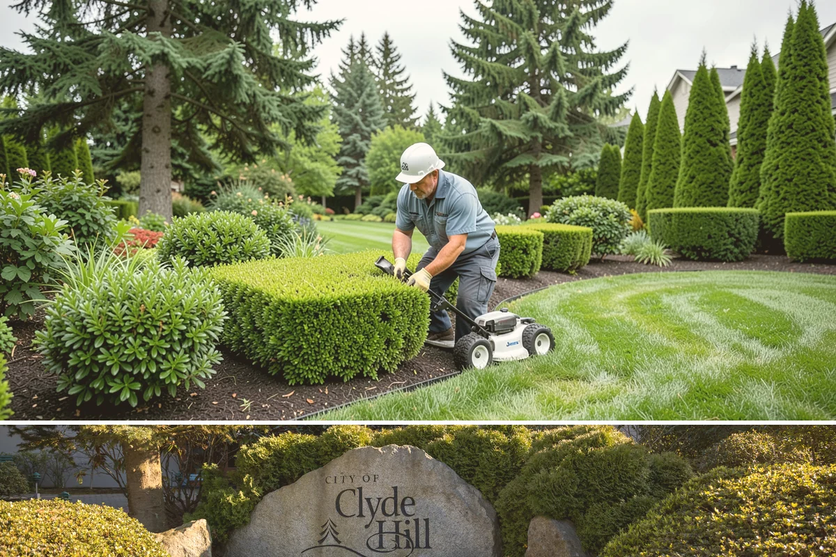 Spring Cleanup in Clyde Hill, King County, WA - Done in early spring as growth begins.