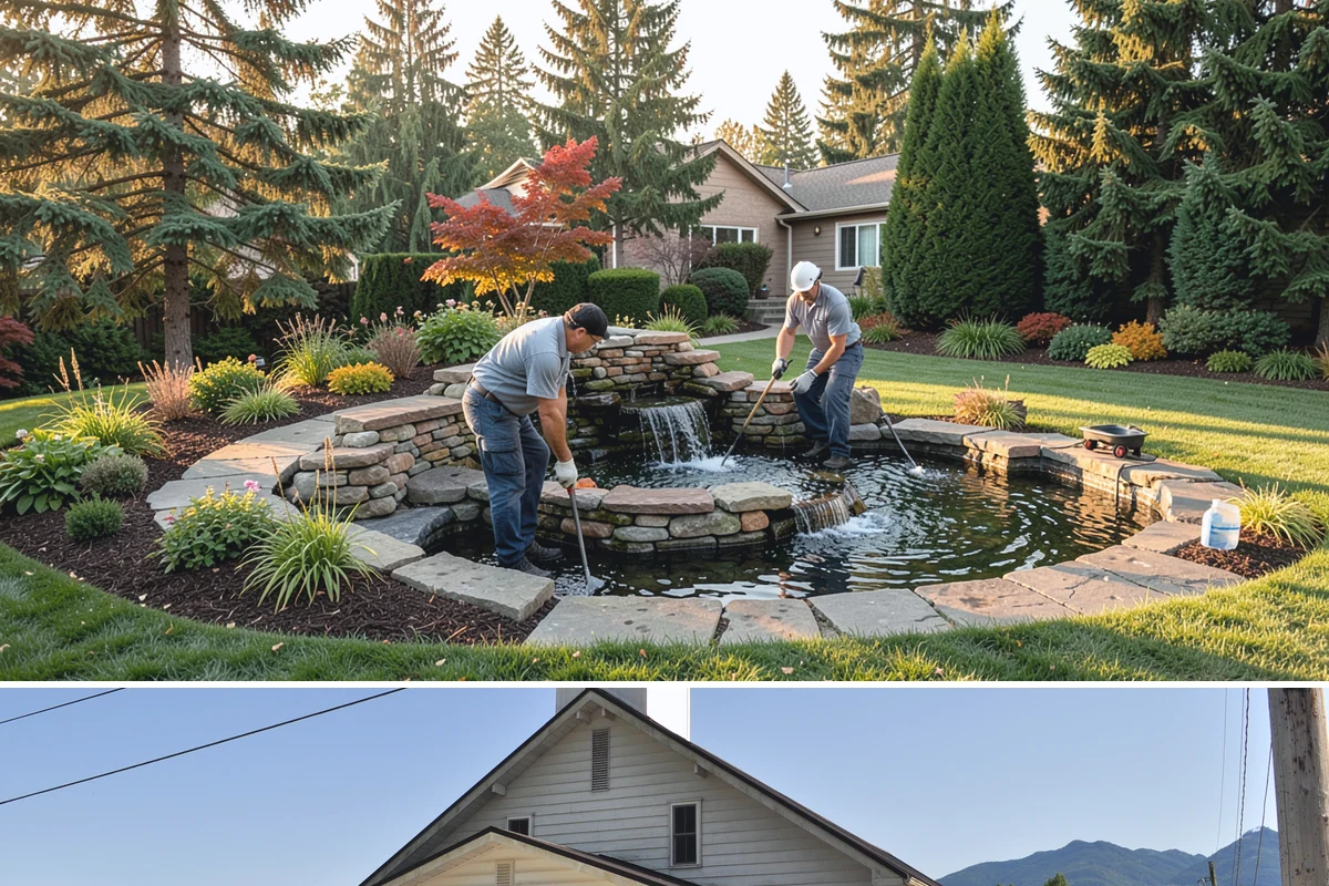 Spring Cleanup in Concrete, Skagit County, WA - Done in early spring as growth begins.