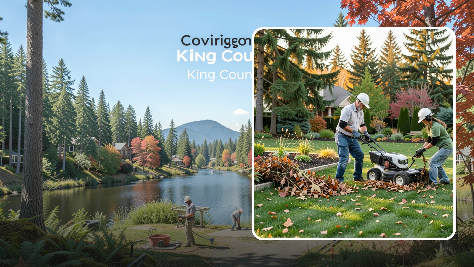 Spring Cleanup in Covington, King County, WA - A thorough spring reset that clears winter debris and preps your landscape for a strong growing season.