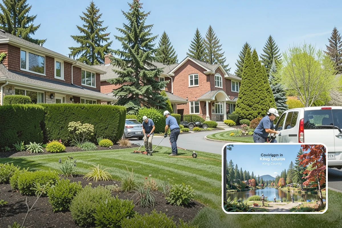 Spring Cleanup in Covington, King County, WA - A clean start to the growing season