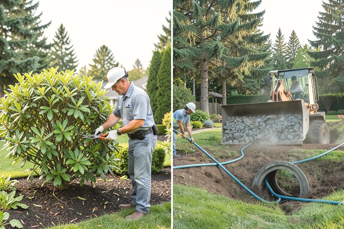 Spring Cleanup in Duvall, King County, WA - Walk the property and plan the cleanup