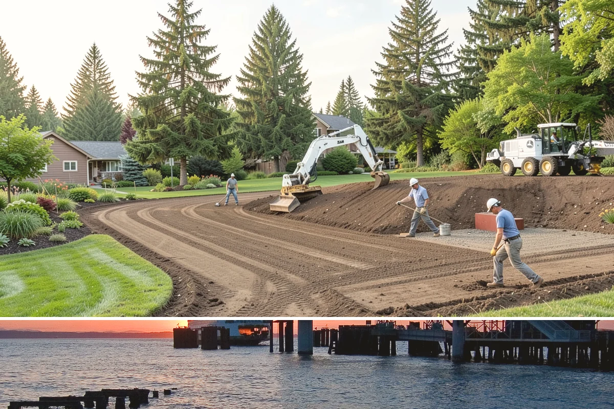 Spring Cleanup in Edmonds, Snohomish County, WA - Done in early spring as growth begins.