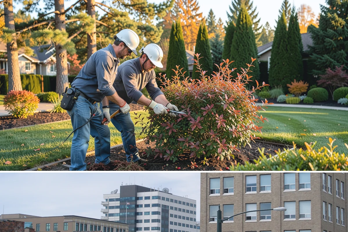 Spring Cleanup in Everett, Snohomish County, WA - Done in early spring as growth begins.
