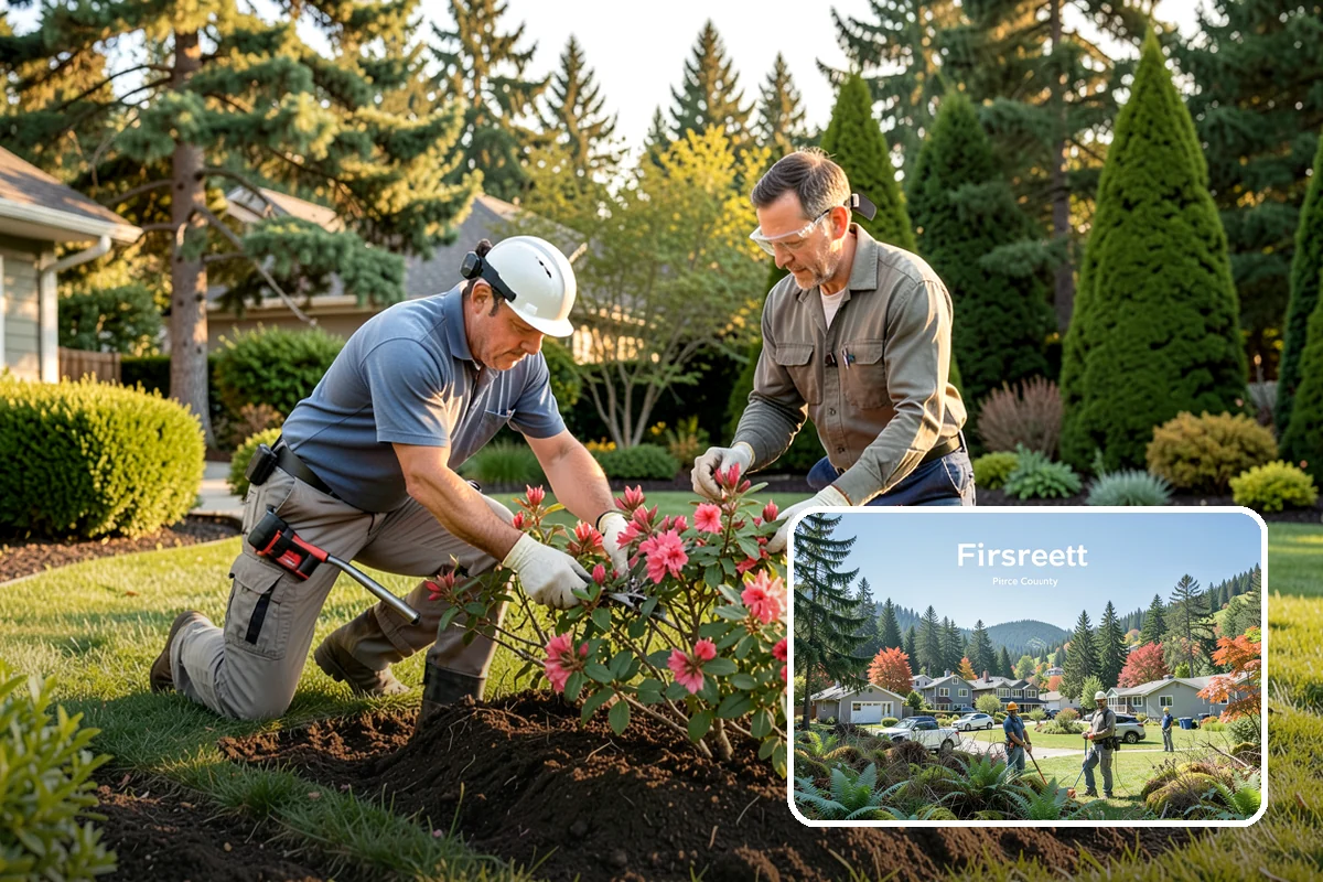 Spring Cleanup in Fircrest, Pierce County, WA - A clean start to the growing season
