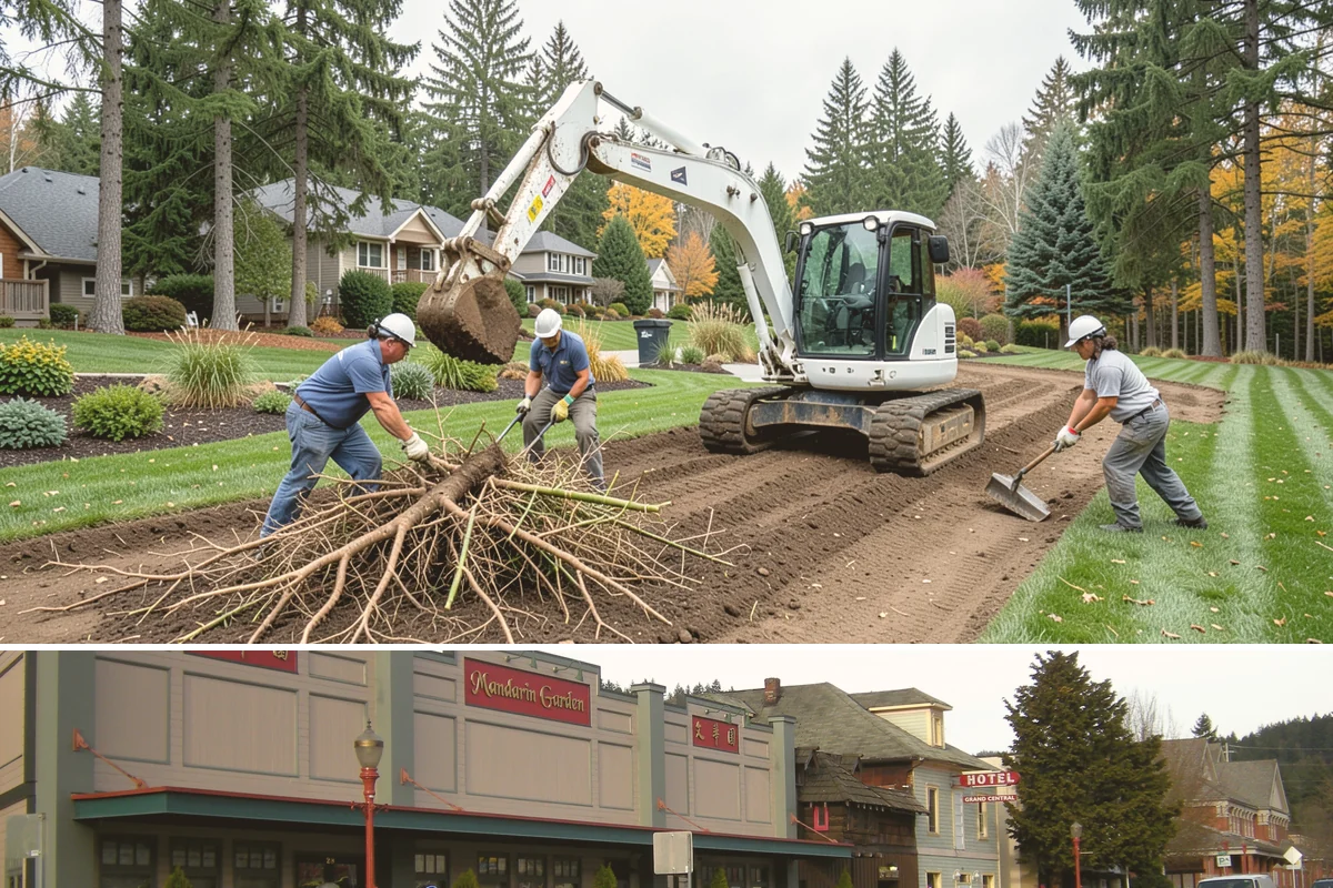 Spring Cleanup in Issaquah, King County, WA - Done in early spring as growth begins.
