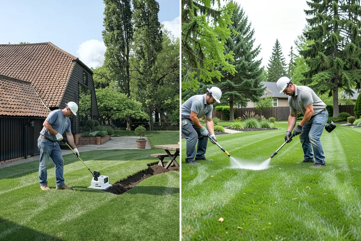 Spring Cleanup in Kenmore, King County, WA - Walk the property and plan the cleanup
