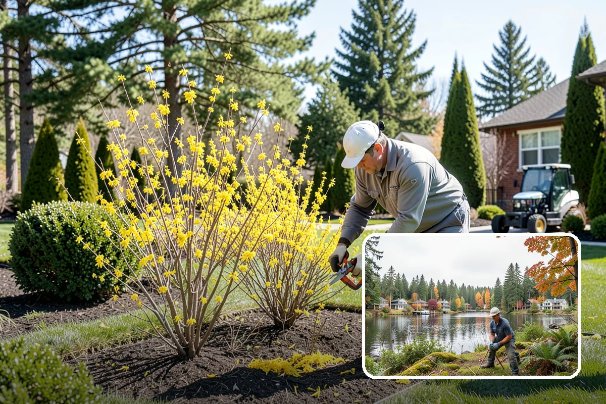 Spring Cleanup in La Conner, Skagit County, WA - A clean start to the growing season