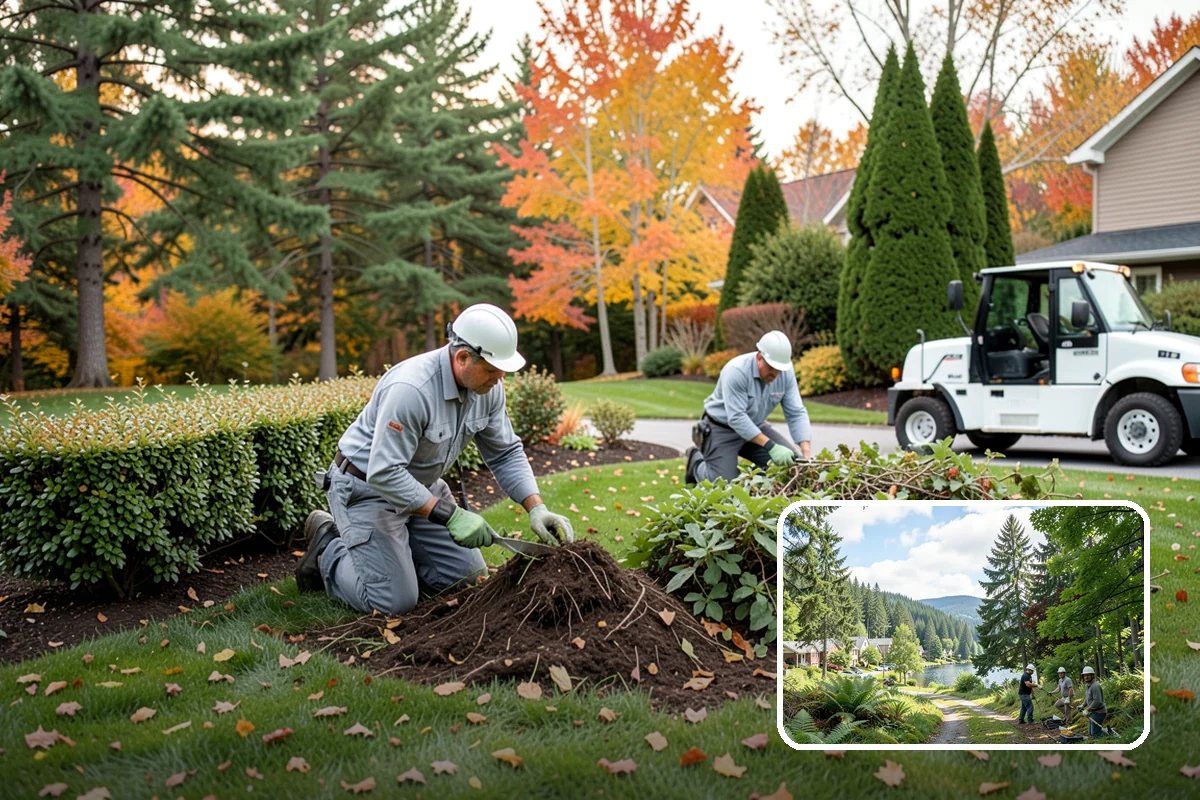 Spring Cleanup in Lake Forest Park, King County, WA - A clean start to the growing season