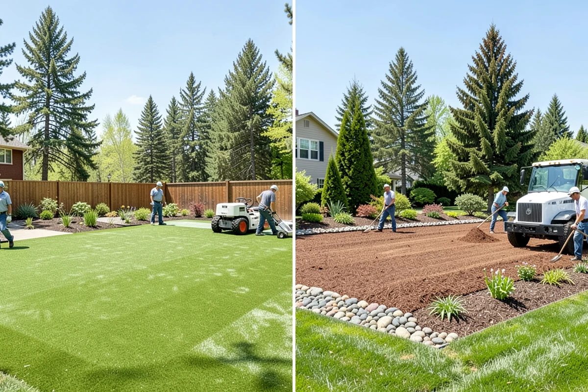 Spring Cleanup in Lake Forest Park, King County, WA - Walk the property and plan the cleanup