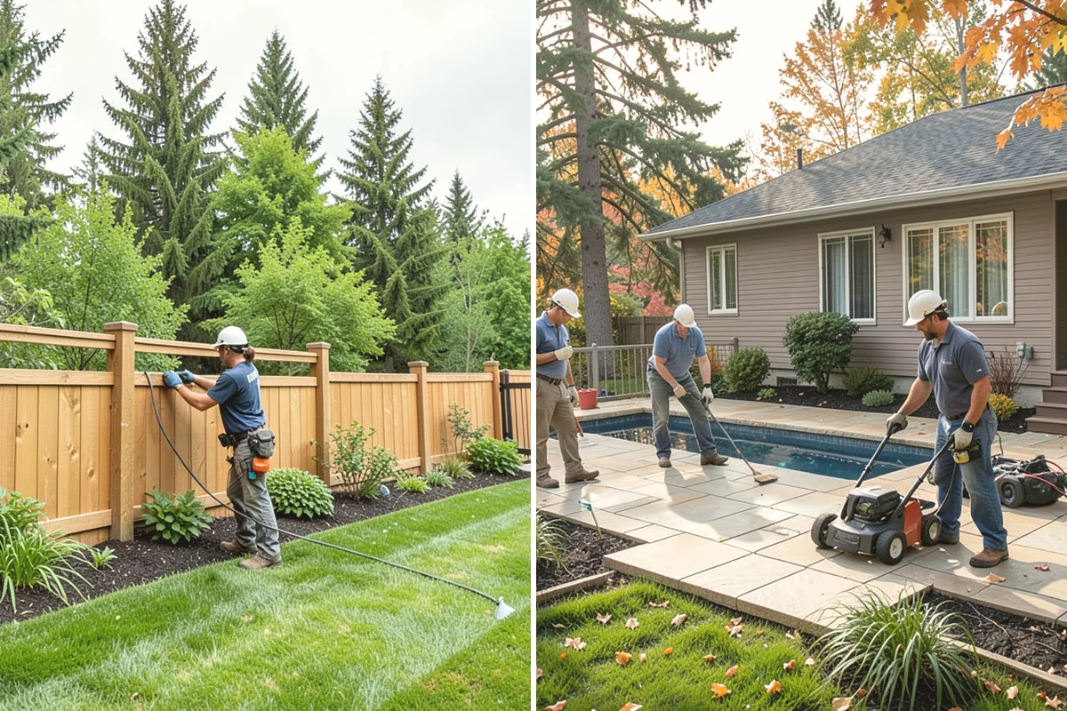 Spring Cleanup in Lake Stevens, Snohomish County, WA - Walk the property and plan the cleanup
