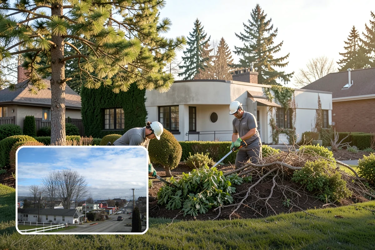 Spring Cleanup in Langley, Island County, WA - A clean start to the growing season