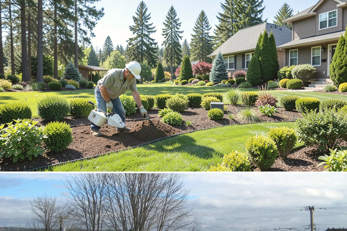 Spring Cleanup in Langley, Island County, WA - Done in early spring as growth begins.