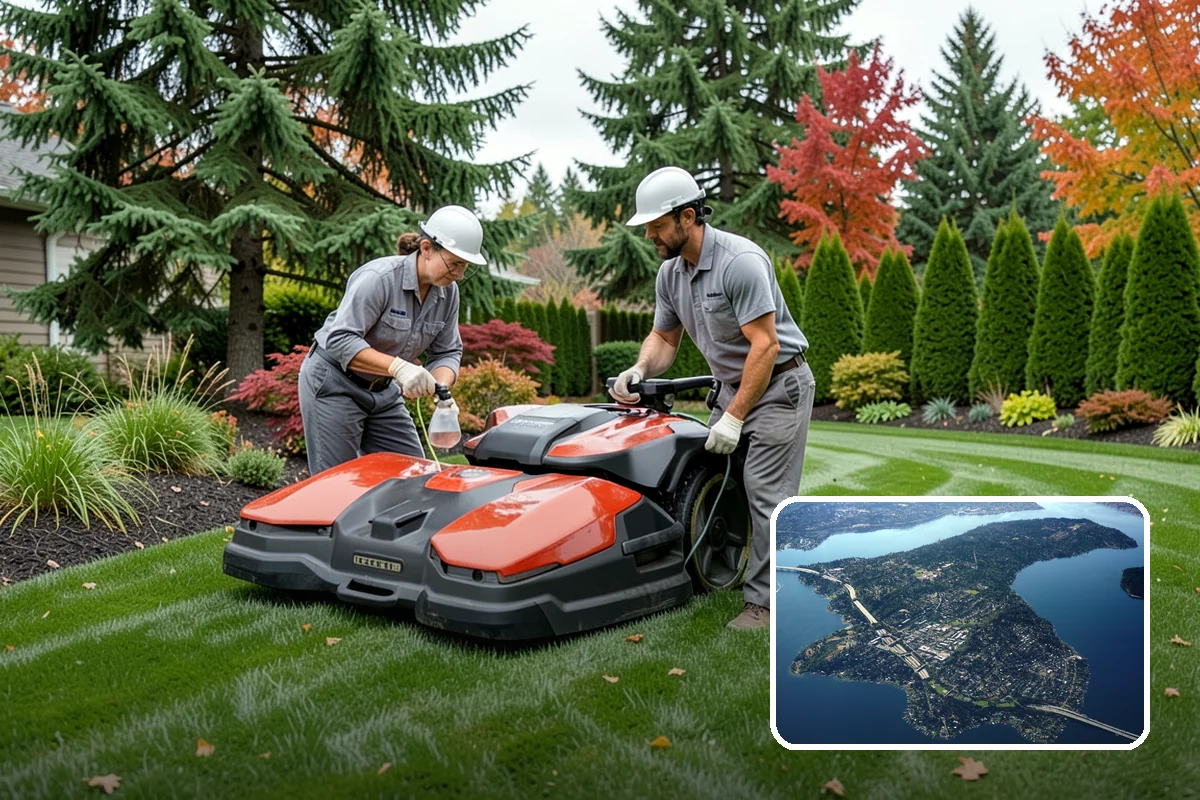Spring Cleanup in Mercer Island, King County, WA - A clean start to the growing season