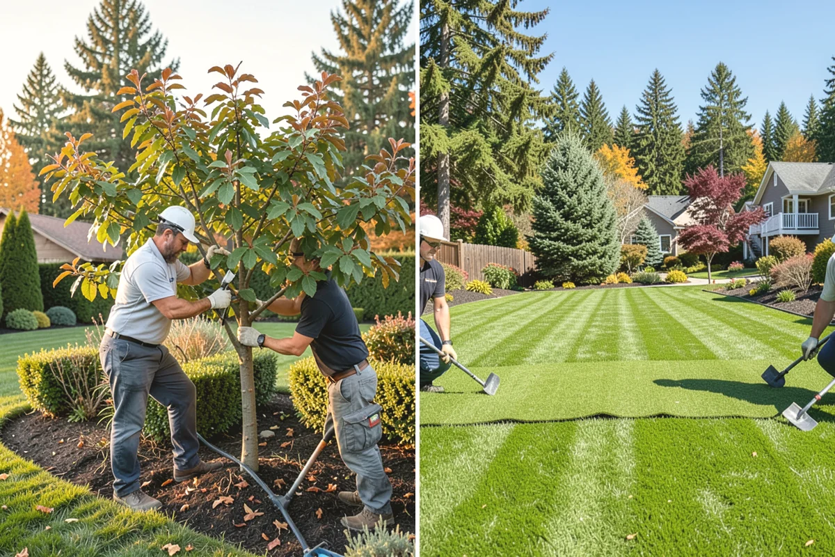 Spring Cleanup in Mercer Island, King County, WA - Walk the property and plan the cleanup