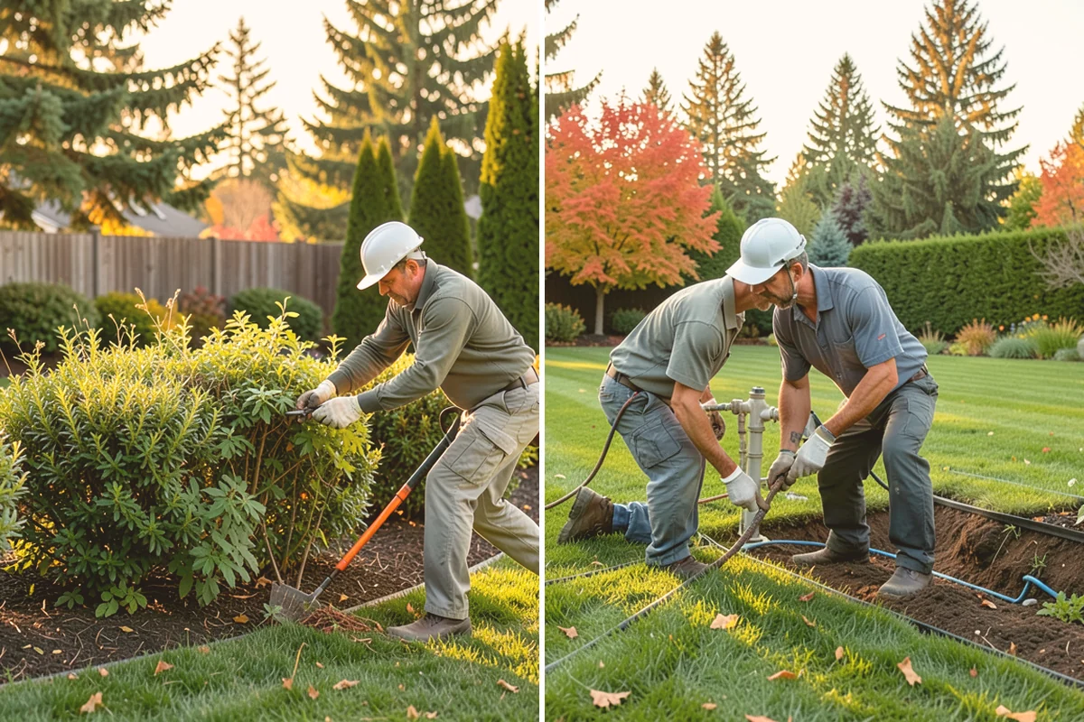 Spring Cleanup in Milton, King County, WA - Walk the property and plan the cleanup