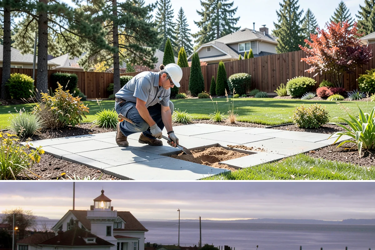 Spring Cleanup in Mukilteo, Snohomish County, WA - Done in early spring as growth begins.