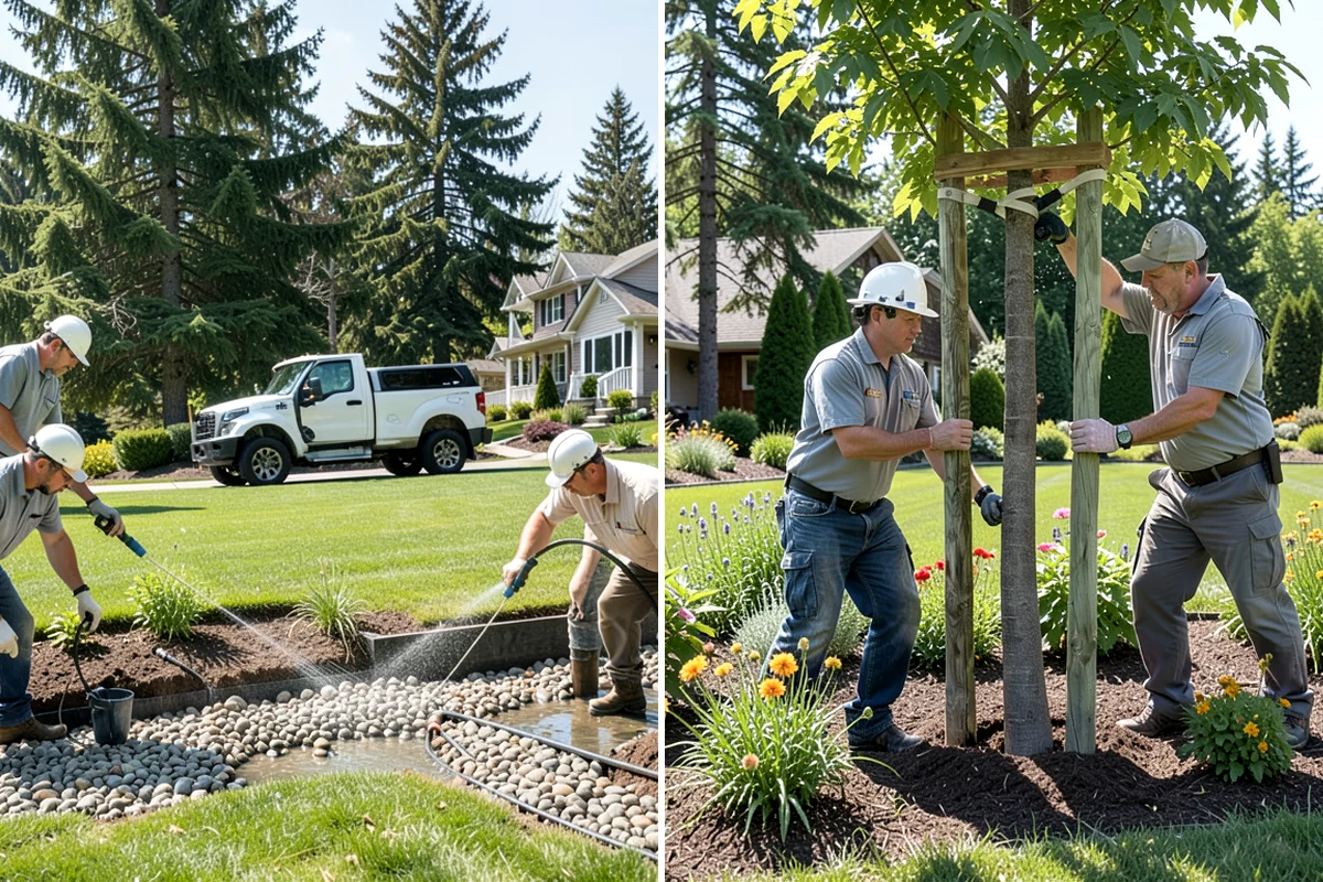 Spring Cleanup in Normandy Park, King County, WA - Walk the property and plan the cleanup