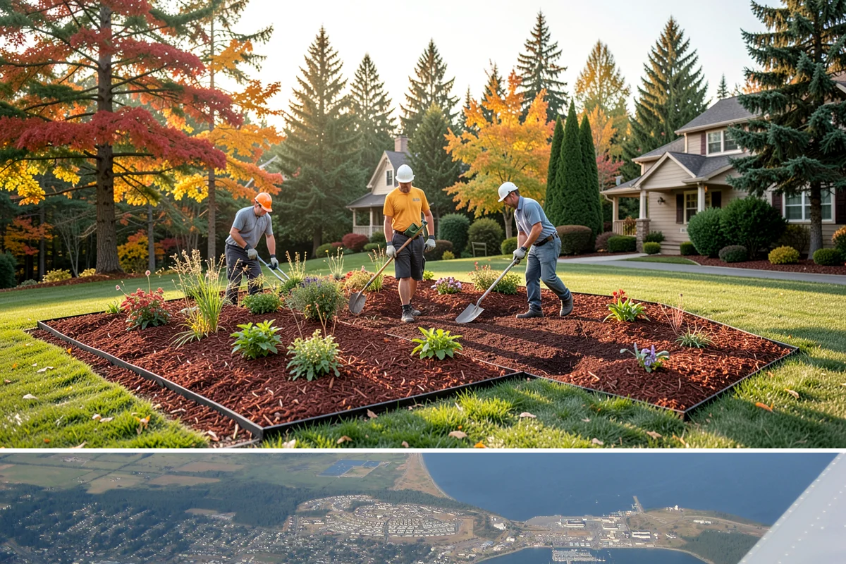 Spring Cleanup in Oak Harbor, Island County, WA - Done in early spring as growth begins.
