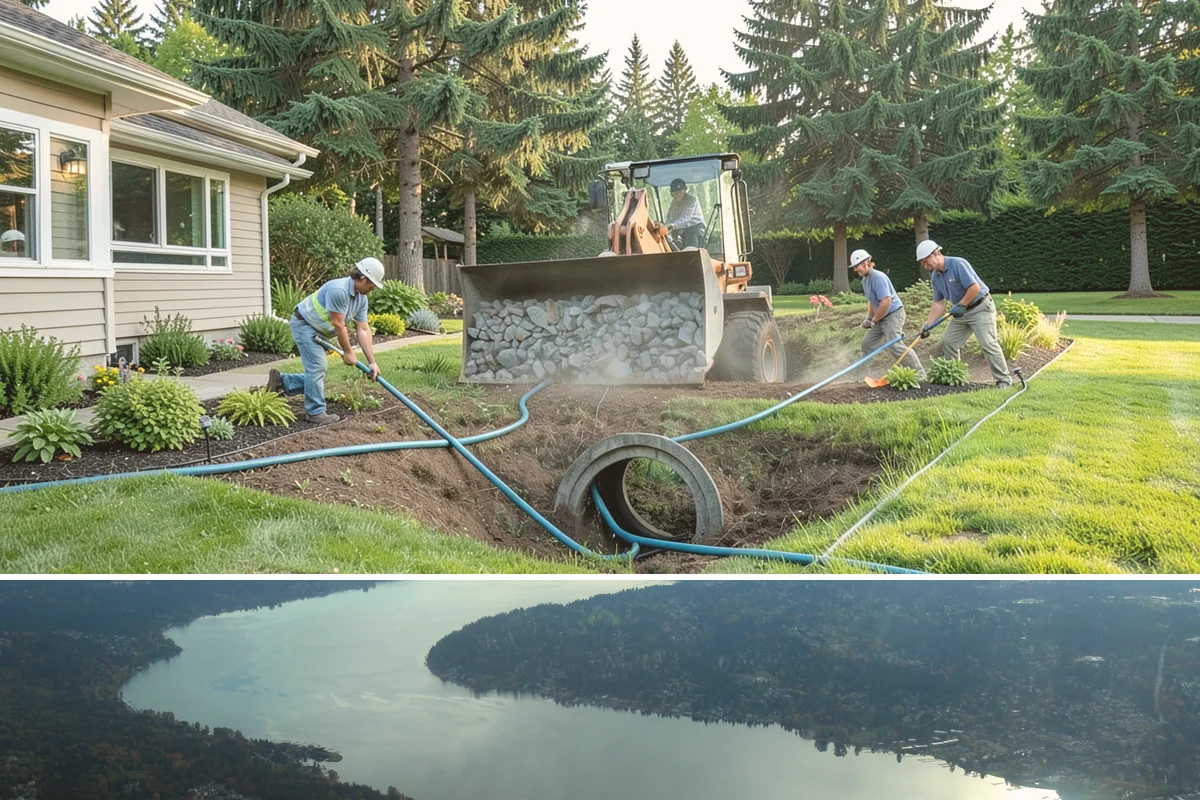 Spring Cleanup in Sammamish, King County, WA - Done in early spring as growth begins.