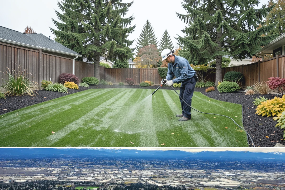 Spring Cleanup in SeaTac, King County, WA - Done in early spring as growth begins.