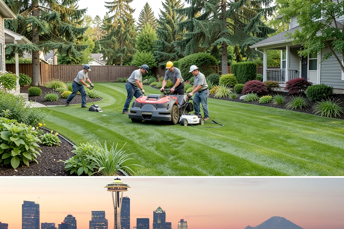 Spring Cleanup in Seattle, King County, WA - Done in early spring as growth begins.