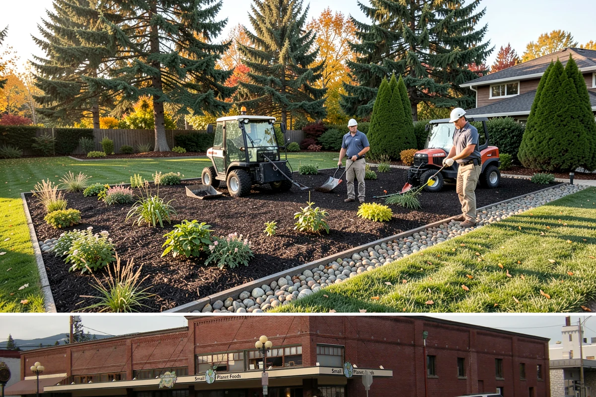 Spring Cleanup in Sedro-Woolley, Skagit County, WA - Done in early spring as growth begins.