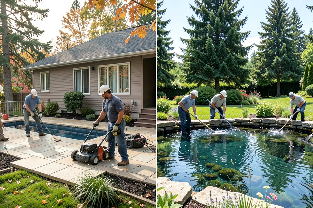 Spring Cleanup in Snoqualmie, King County, WA - Walk the property and plan the cleanup