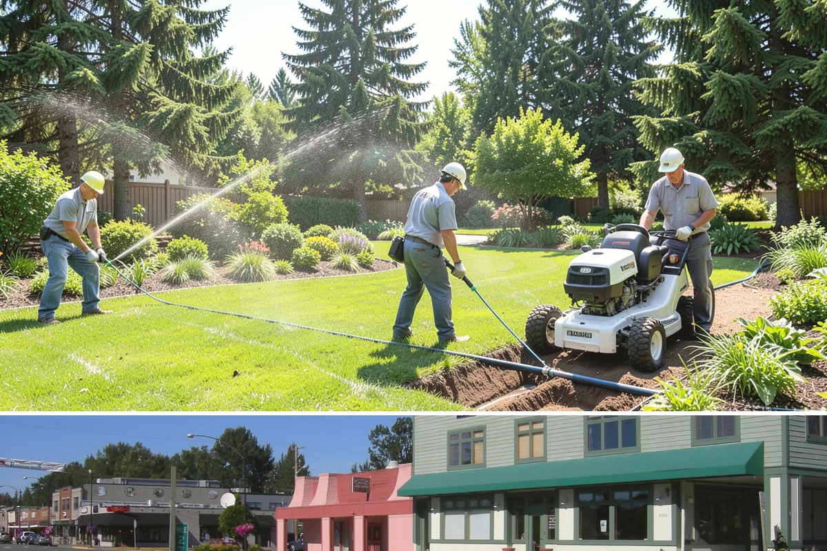 Spring Cleanup in Snoqualmie, King County, WA - Done in early spring as growth begins.