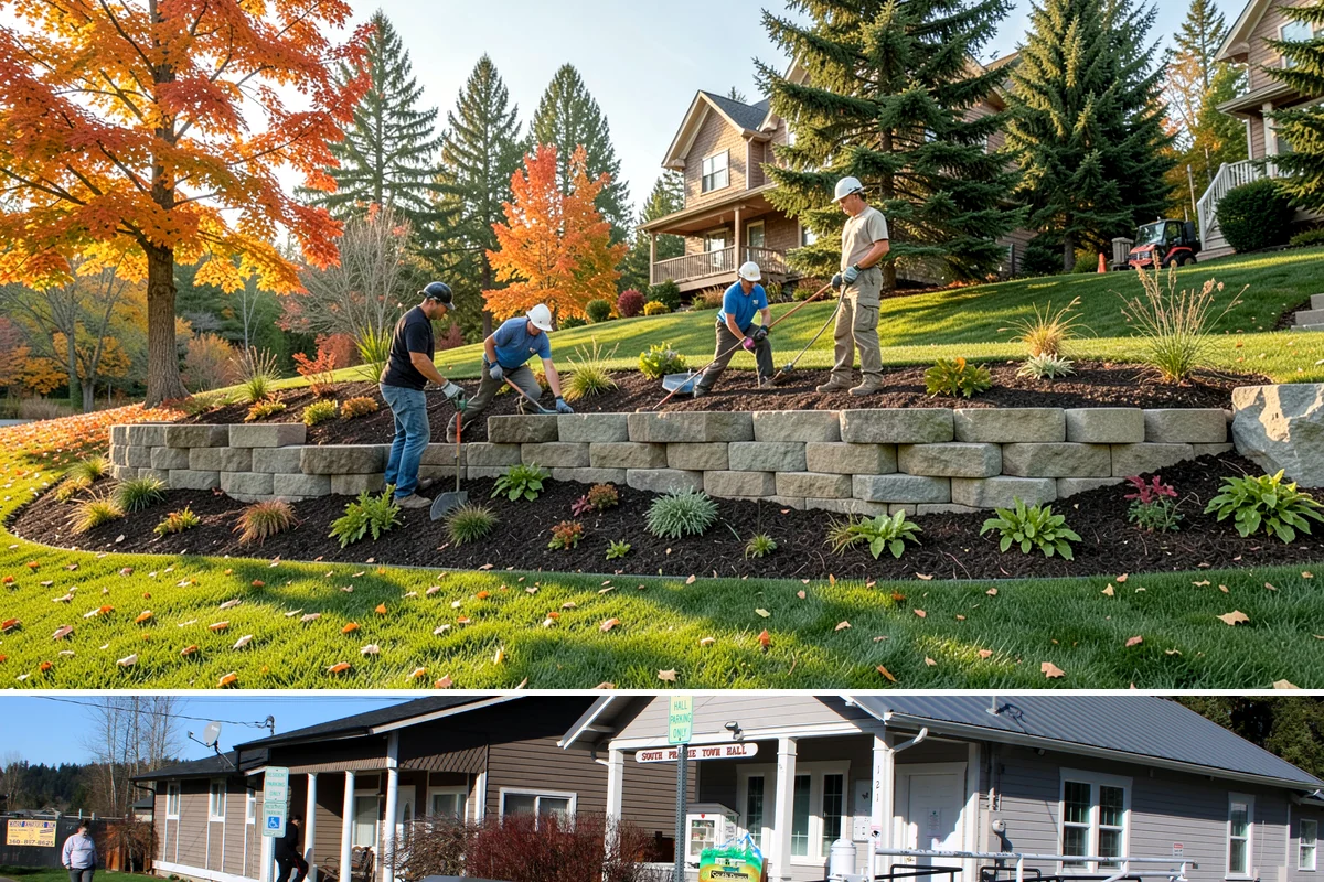 Spring Cleanup in South Prairie, Pierce County, WA - Done in early spring as growth begins.
