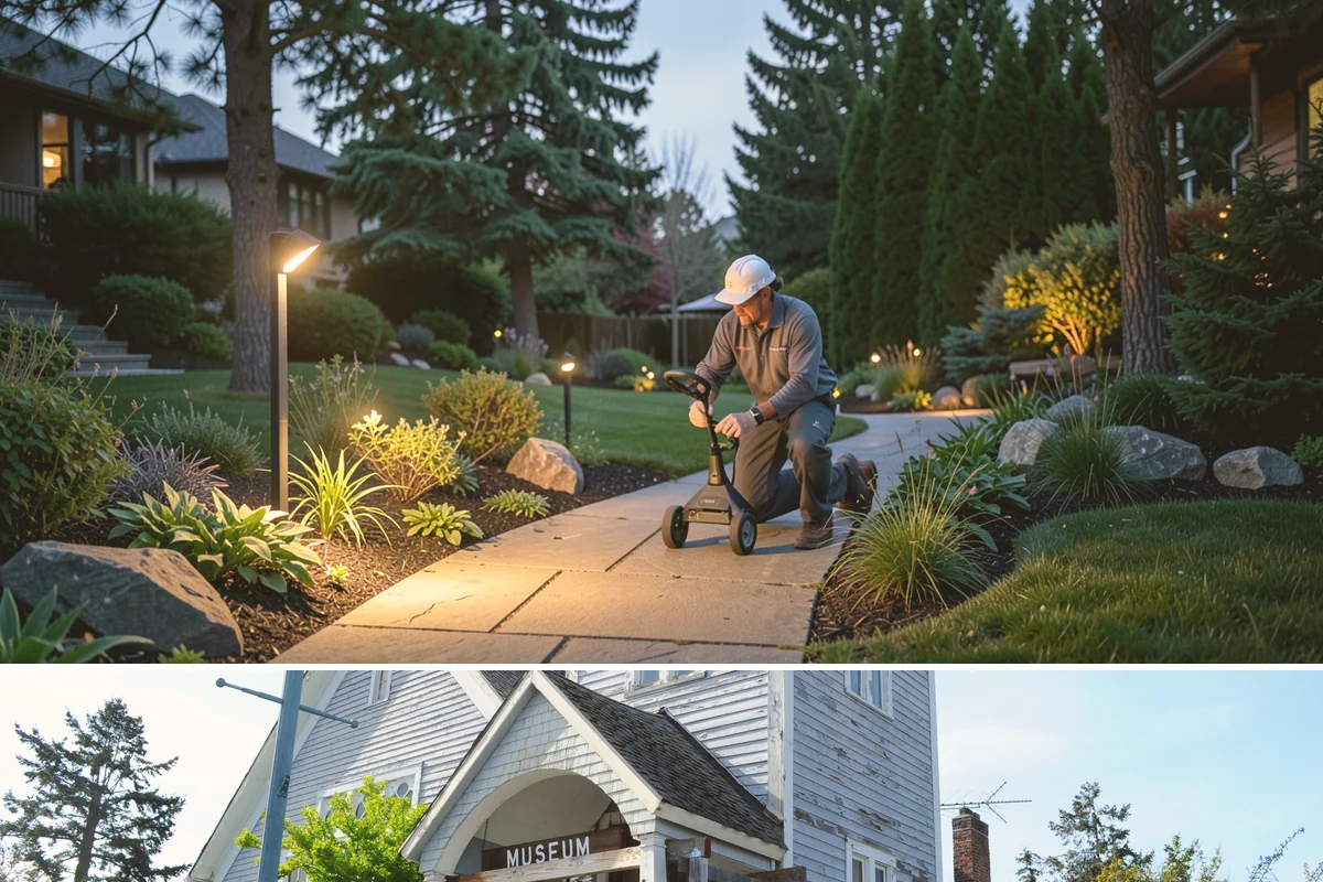 Spring Cleanup in Steilacoom, Pierce County, WA - Done in early spring as growth begins.