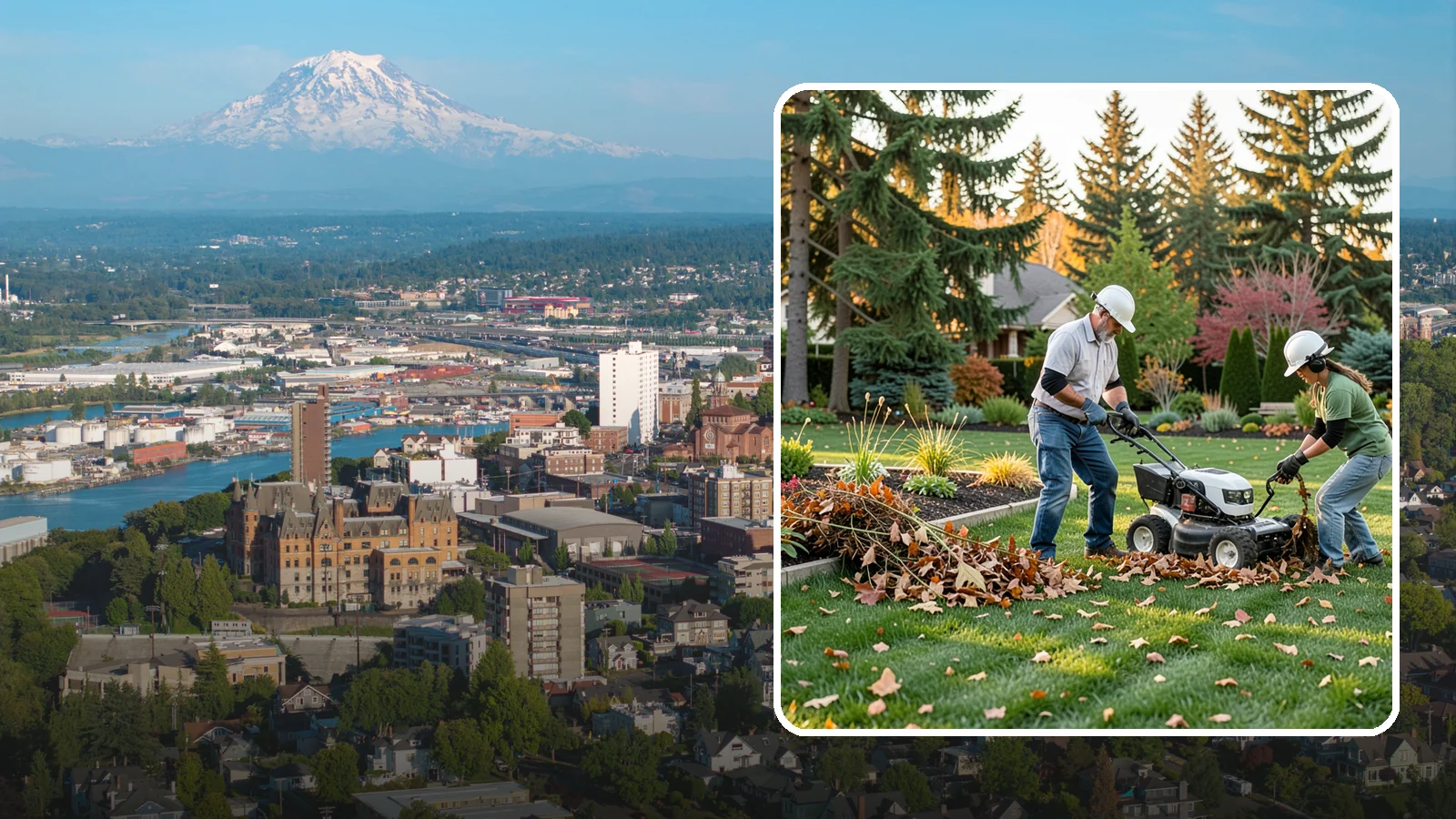 Spring Cleanup in Tacoma, Pierce County, WA - A thorough spring reset that clears winter debris and preps your landscape for a strong growing season.