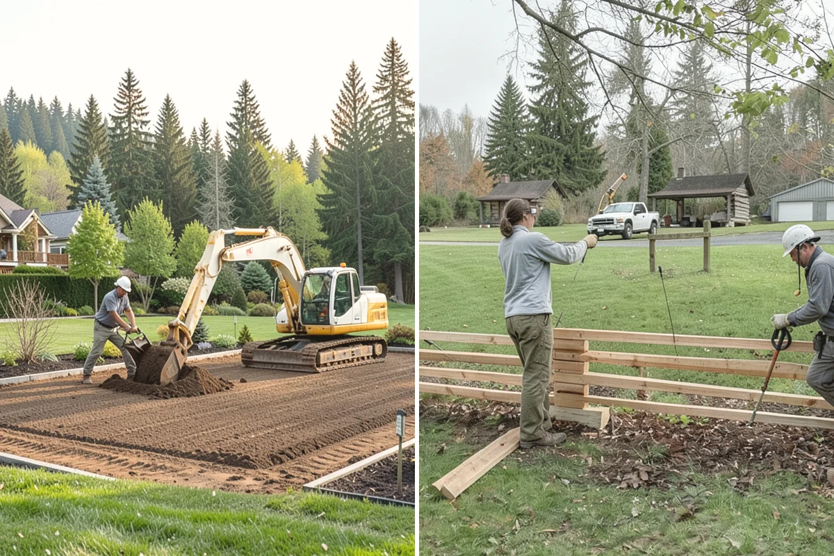 Spring Cleanup in Tacoma, Pierce County, WA - Walk the property and plan the cleanup
