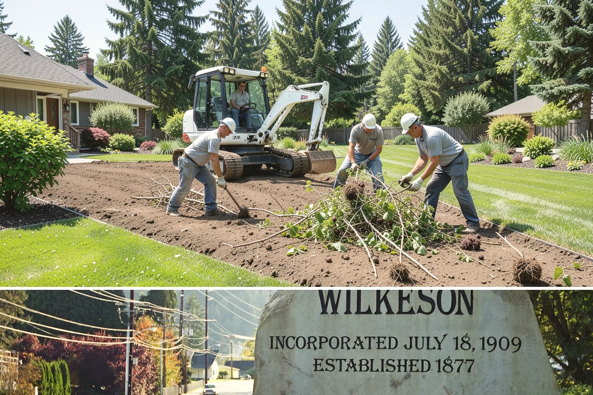 Spring Cleanup in Wilkeson, Pierce County, WA - Done in early spring as growth begins.