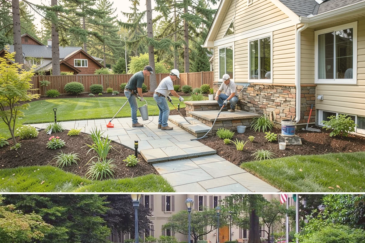 Spring Cleanup in Woodinville, King County, WA - Done in early spring as growth begins.