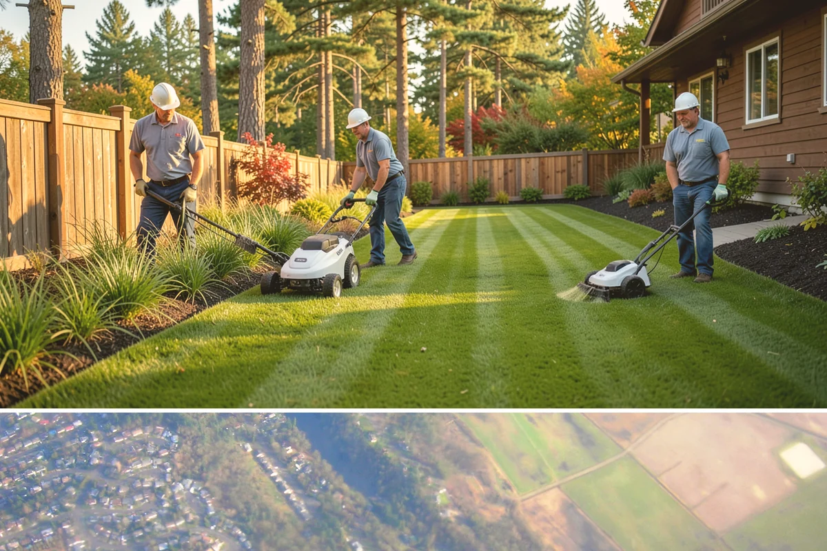 Spring Irrigation Startup in Algona, King County, WA - Done in spring as the watering season begins.