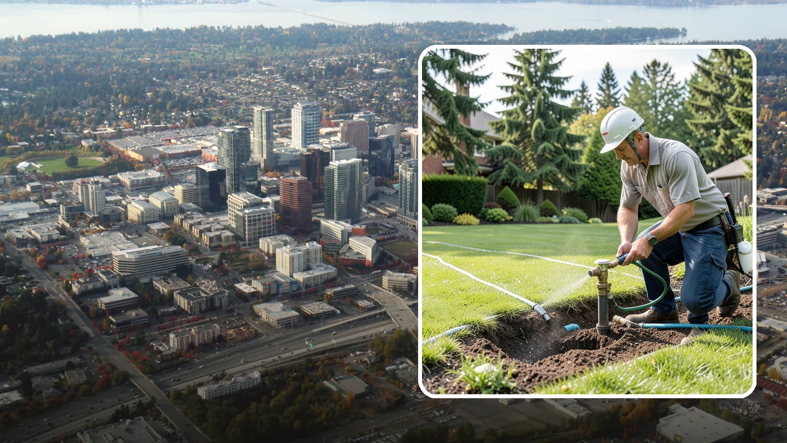 Spring Irrigation Startup in Bellevue, King County, WA - Seasonal system startup that safely repressurizes, inspects, and tunes your sprinklers for the watering season.