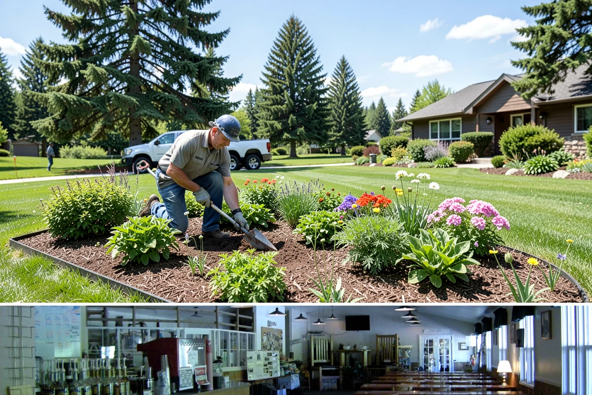 Spring Irrigation Startup in Black Diamond, King County, WA - Done in spring as the watering season begins.