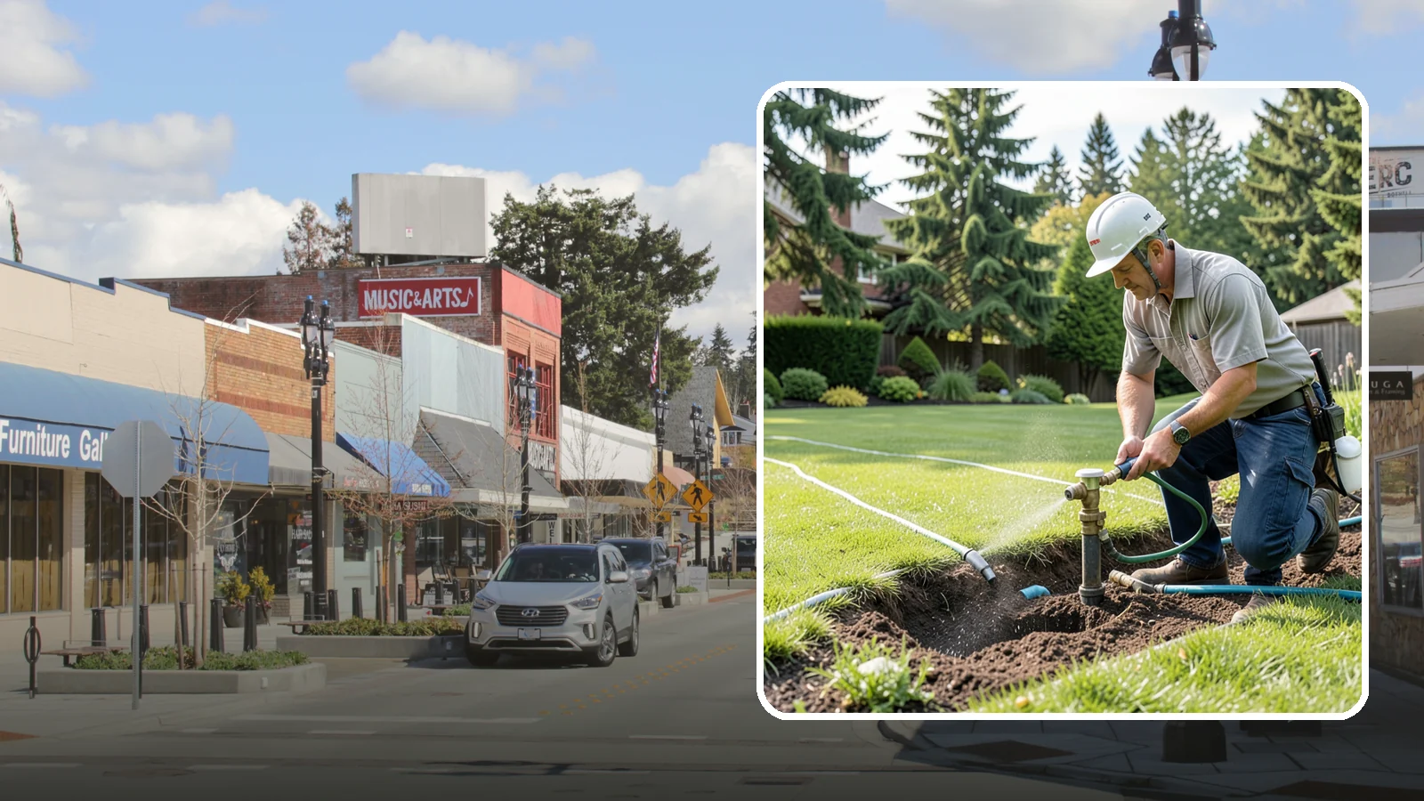 Spring Irrigation Startup in Bothell, King County, WA - Seasonal system startup that safely repressurizes, inspects, and tunes your sprinklers for the watering season.