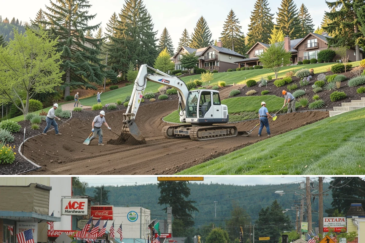 Spring Irrigation Startup in Carnation, King County, WA - Done in spring as the watering season begins.
