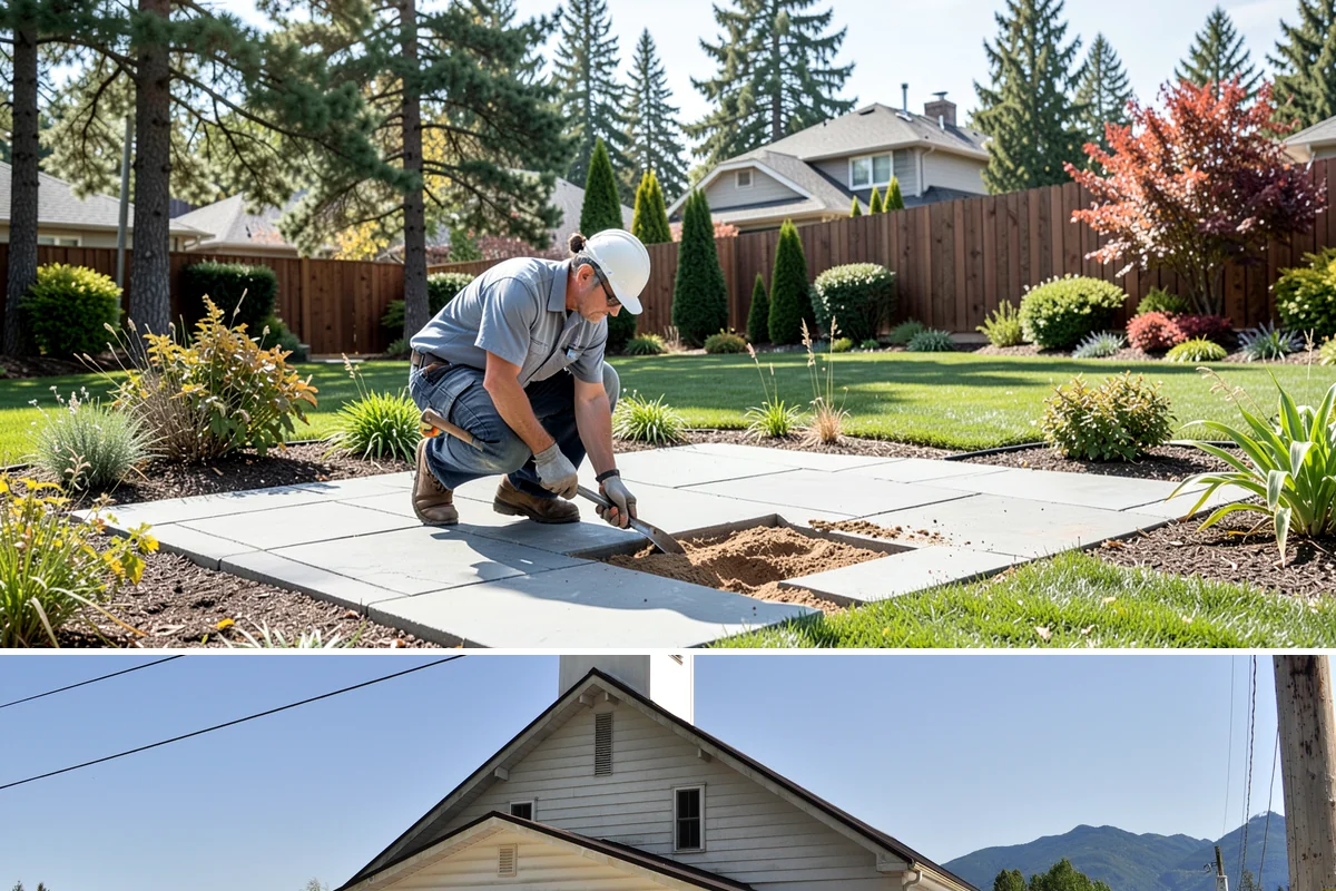 Spring Irrigation Startup in Concrete, Skagit County, WA - Done in spring as the watering season begins.