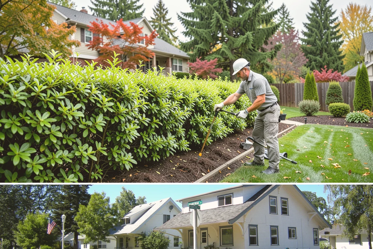 Spring Irrigation Startup in DuPont, Pierce County, WA - Done in spring as the watering season begins.