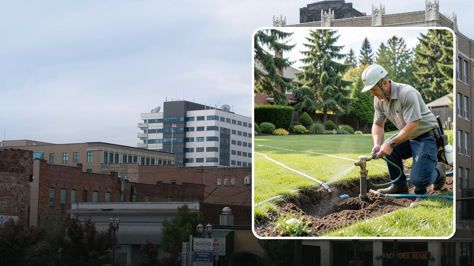 Spring Irrigation Startup in Everett, Snohomish County, WA - Seasonal system startup that safely repressurizes, inspects, and tunes your sprinklers for the watering season.