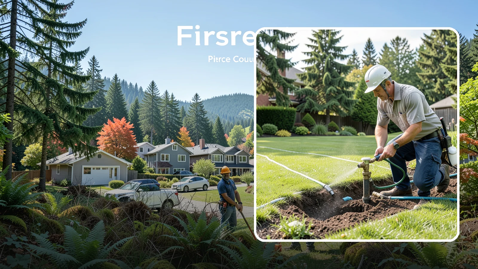 Spring Irrigation Startup in Fircrest, Pierce County, WA - Seasonal system startup that safely repressurizes, inspects, and tunes your sprinklers for the watering season.