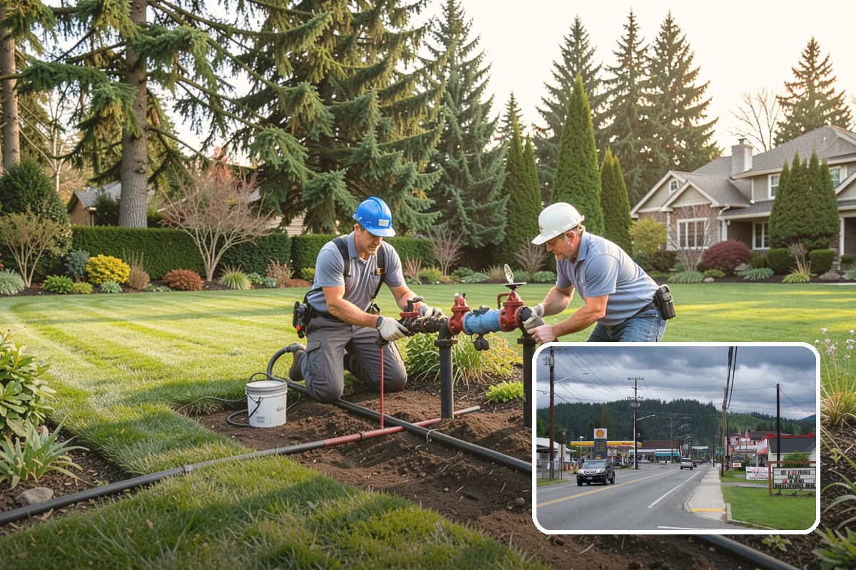 Spring Irrigation Startup in Granite Falls, Snohomish County, WA - Safe, gradual system repressurization