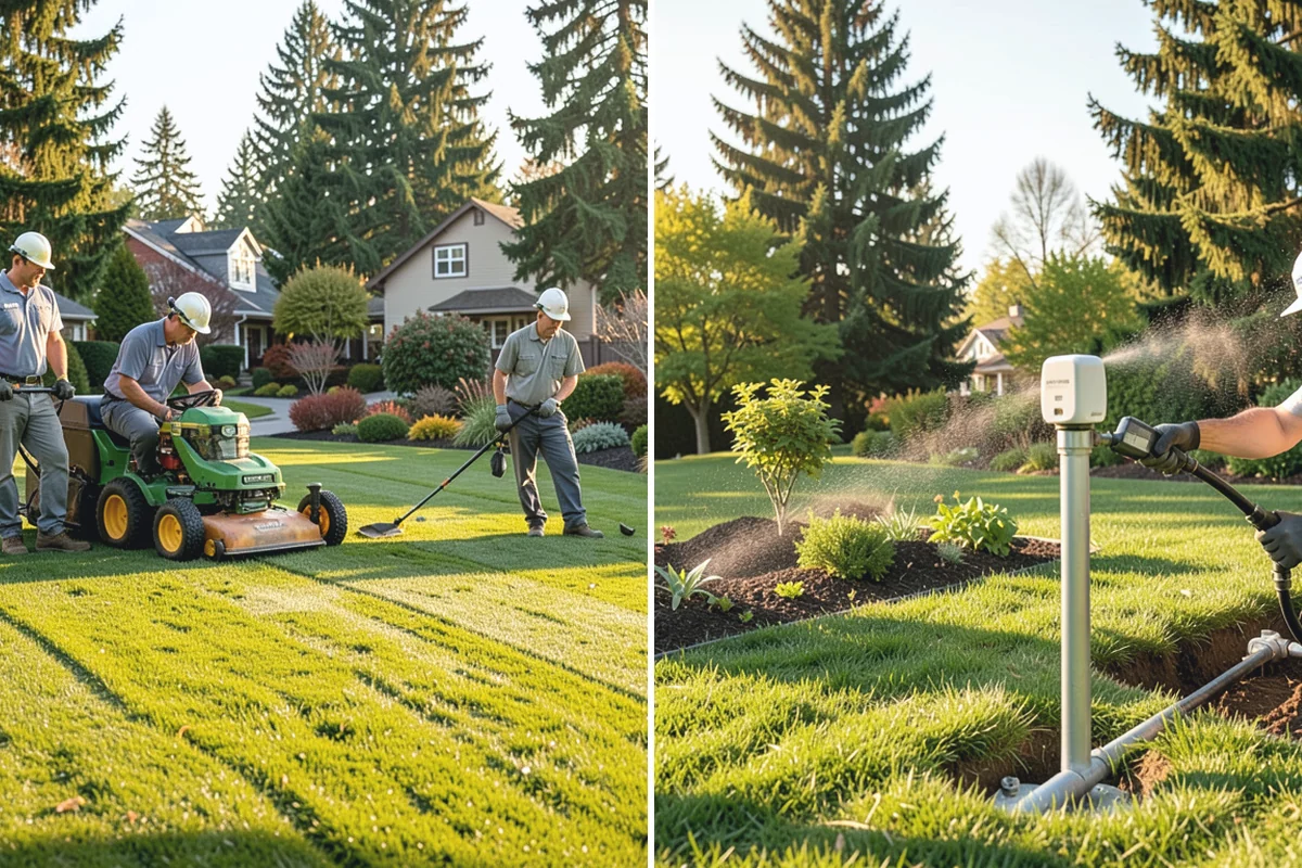 Spring Irrigation Startup in Hamilton, Skagit County, WA - Slowly turn on and pressurize the system