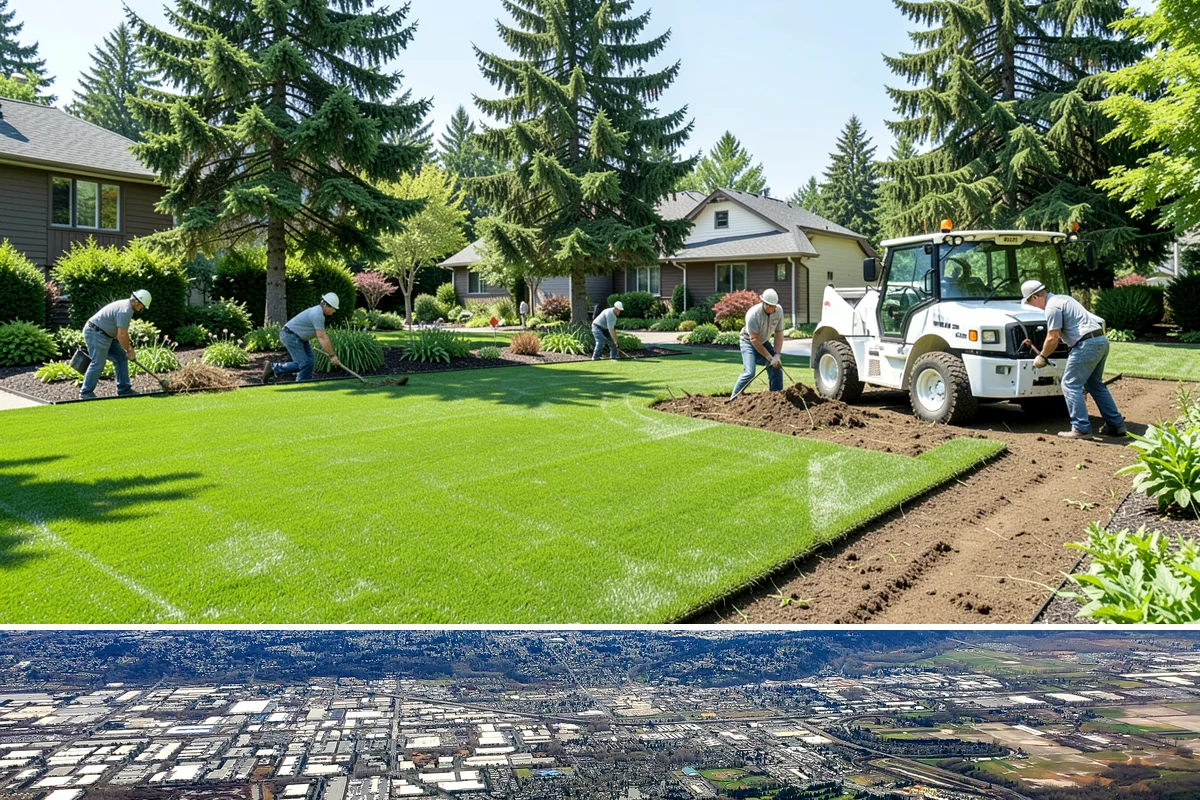 Spring Irrigation Startup in Kent, King County, WA - Done in spring as the watering season begins.