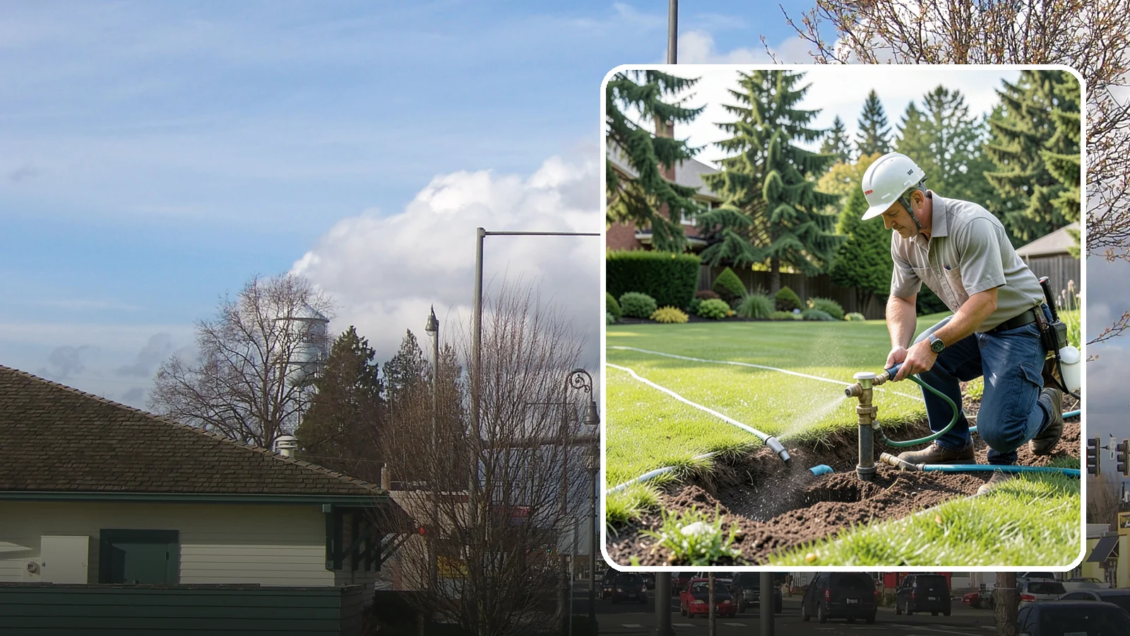 Spring Irrigation Startup in Marysville, Snohomish County, WA - Seasonal system startup that safely repressurizes, inspects, and tunes your sprinklers for the watering season.