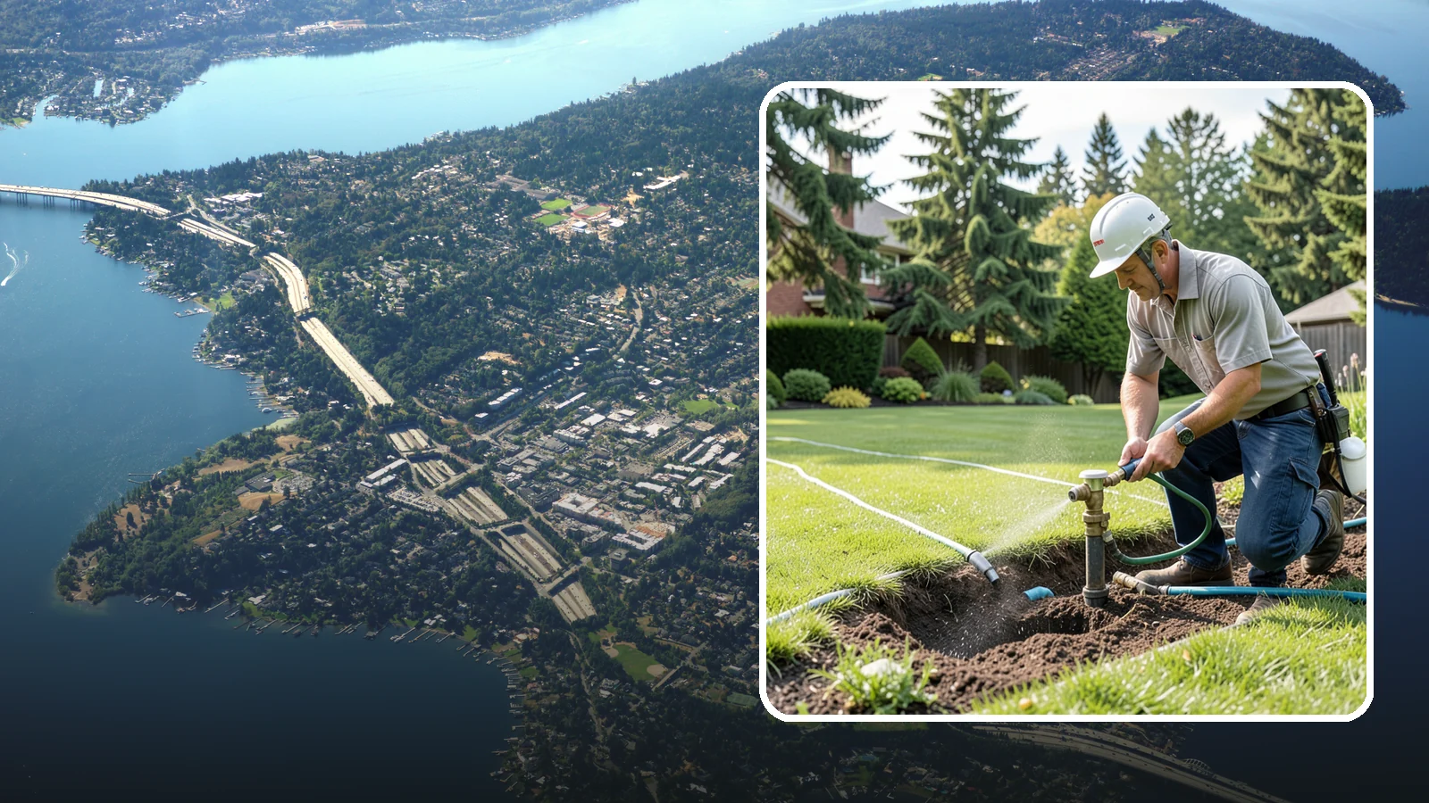 Spring Irrigation Startup in Mercer Island, King County, WA - Seasonal system startup that safely repressurizes, inspects, and tunes your sprinklers for the watering season.